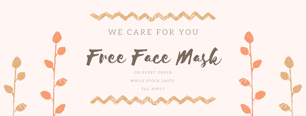 Free Face Mask on every order