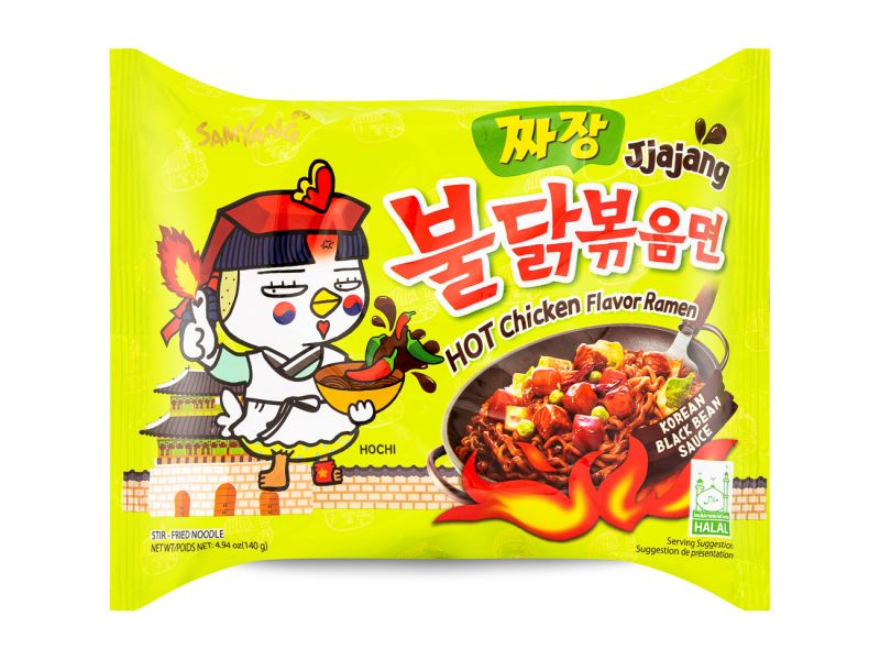 Samyang Buldak Jjajang Hot Chicken Flavour Ramen (Korean Black