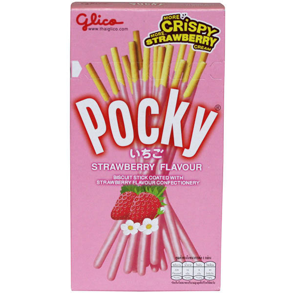 Pocky Strawberry Biscuit Sticks 47g – The Secret Grocery
