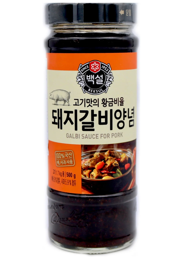CJ Beksul Galbi Sauce for Pork (Pork Rib Marinade) 500g 🇰🇷 The Secret