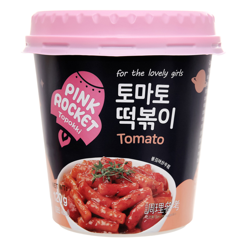 Topokki (Yopokki) Instant Tteokbokki Rice Cake 120g